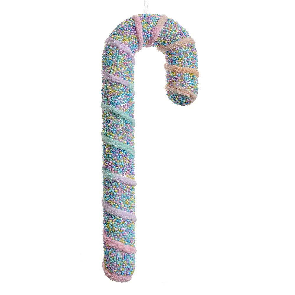 Kersthanger Zuurstok 34 cm Roze Kunststof