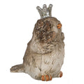 Decoratie Beeld Vogel 8 cm Beige Polyresin