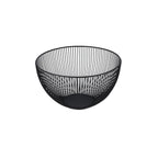 Draadmand 25,5xH14,5cm zwart Scala