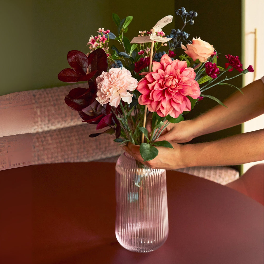 Classic Artificial Bouquet - Bourgondië