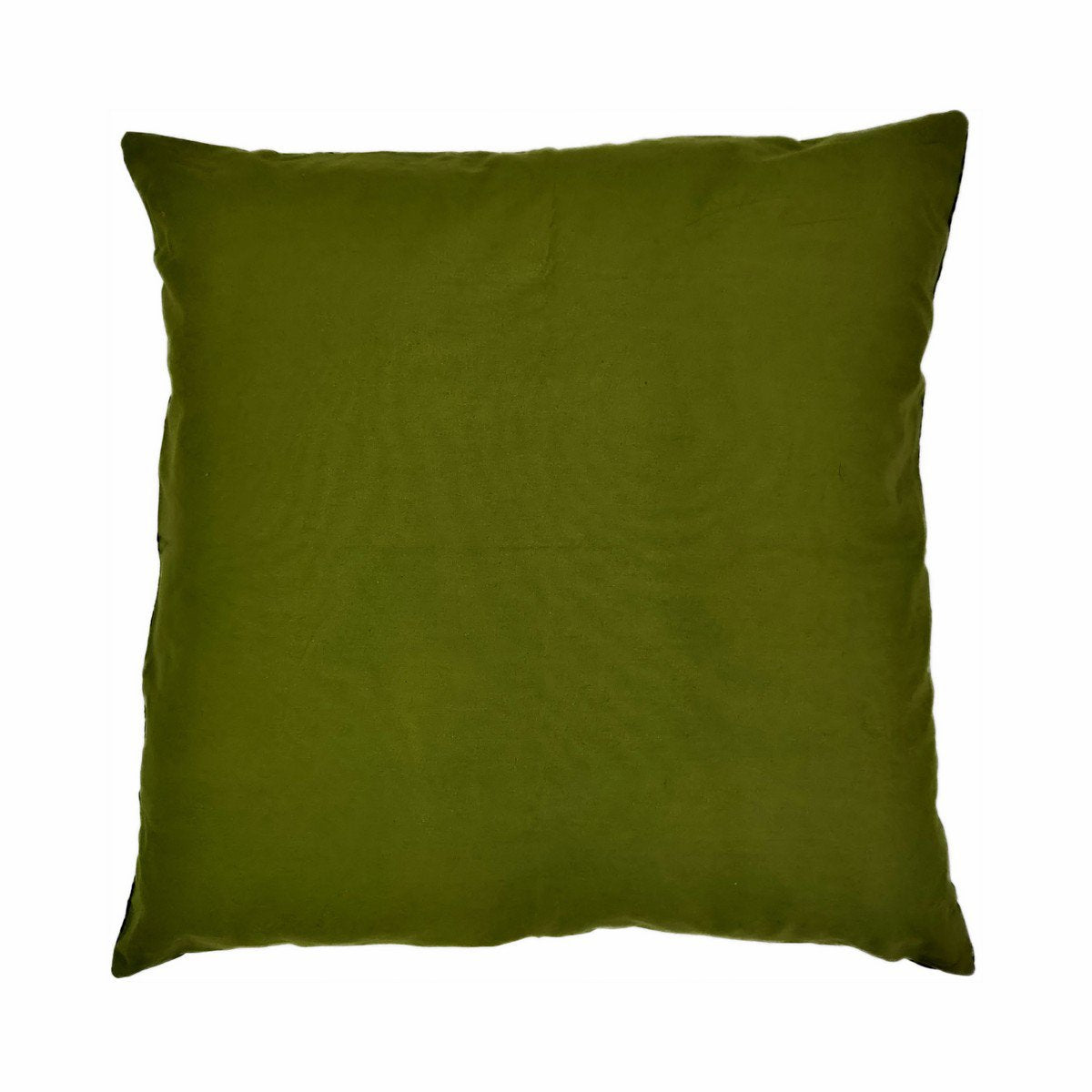 Leopard kussen groen 60x60cm
