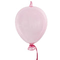 Decoratie Hanger Roze, Glas Ø 14x21 cm