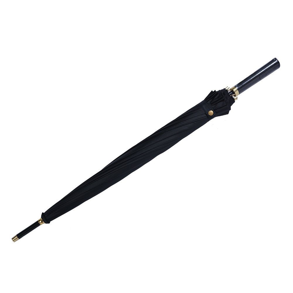 Paraplu Volwassenen Ø 100 cm Zwart Polyester Regenscherm