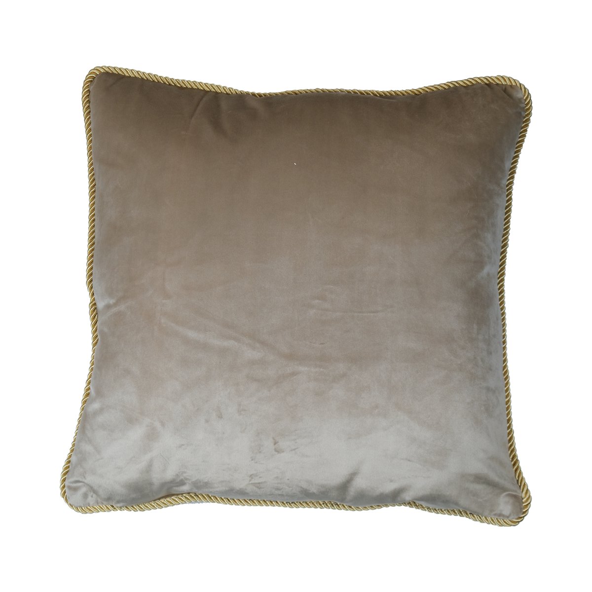 Kussen fluweel goud champagne 45x45cm