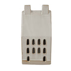 Decoratie Huis met LED 18 cm Beige Porselein