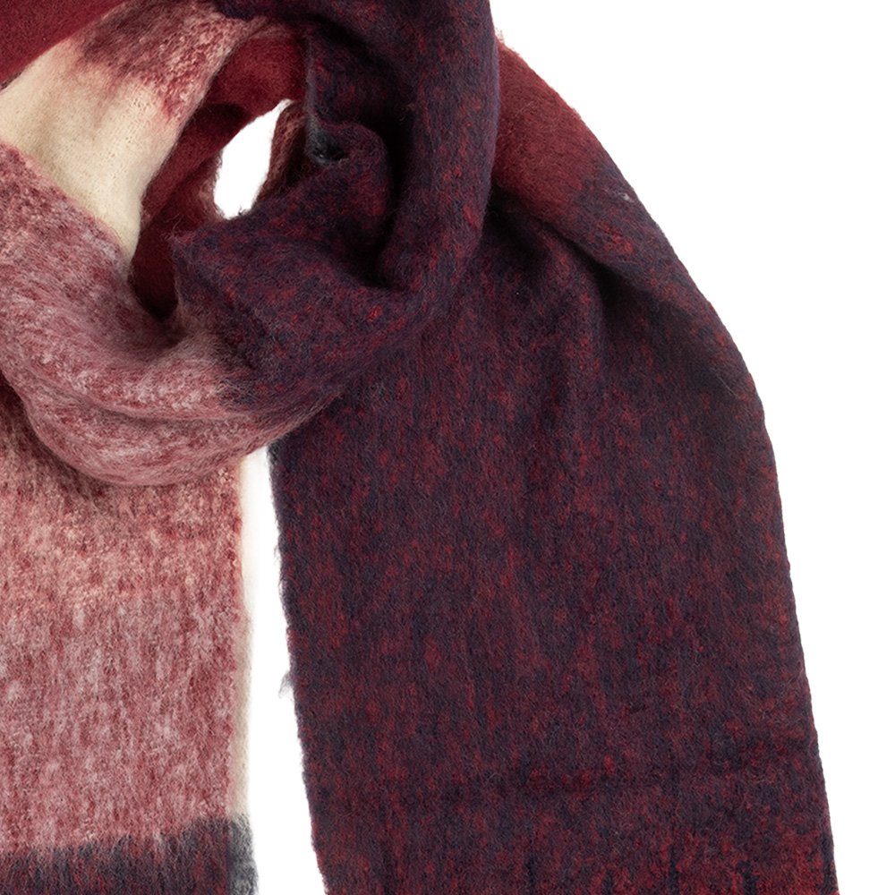 Wintersjaal Dames 50x210 cm Roze Textiel