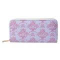 Portemonnee 10x19 cm Wit Roze Polyester