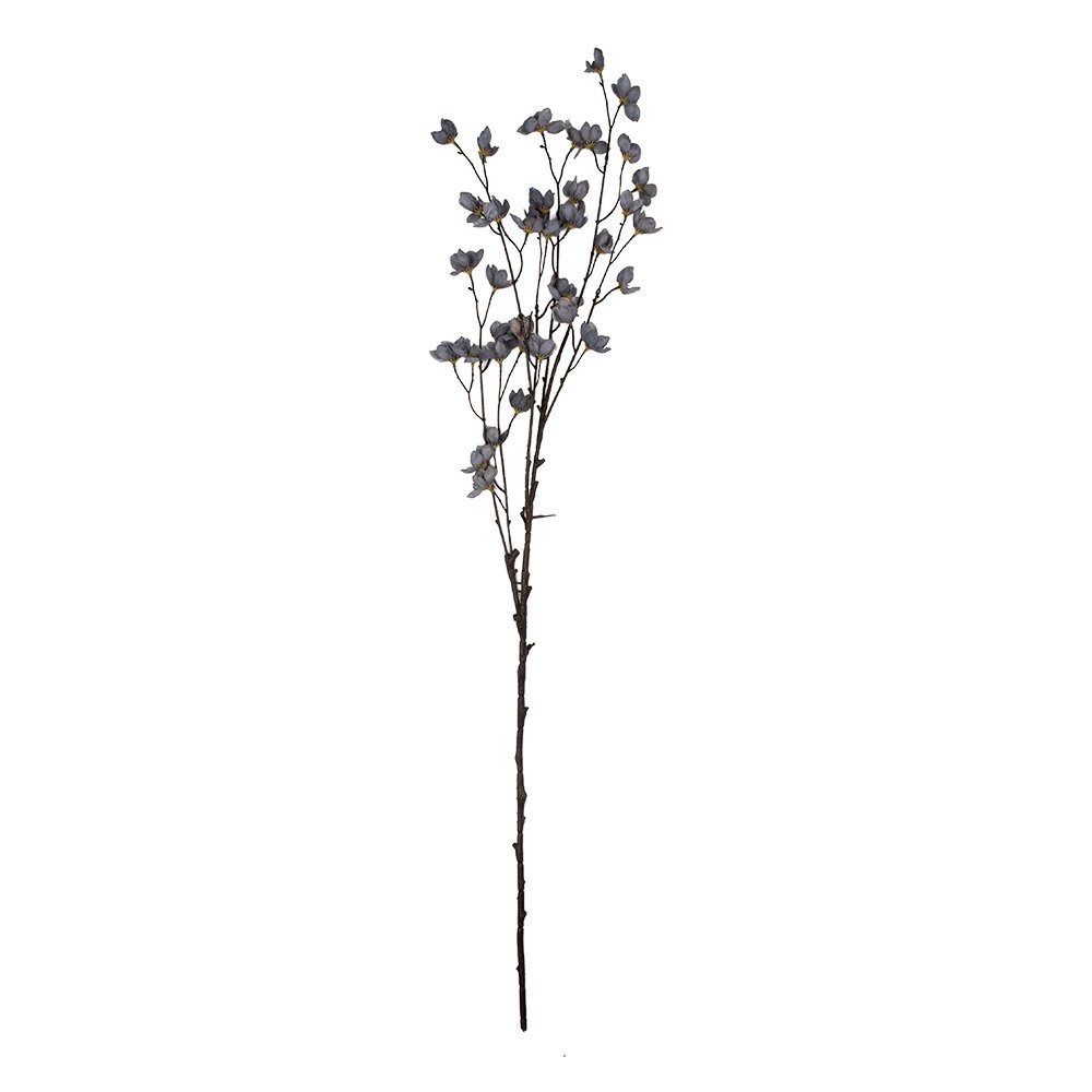Kunstbloem 8x8x110 cm Blauw Kunststof