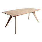 Studio teak rectangular table