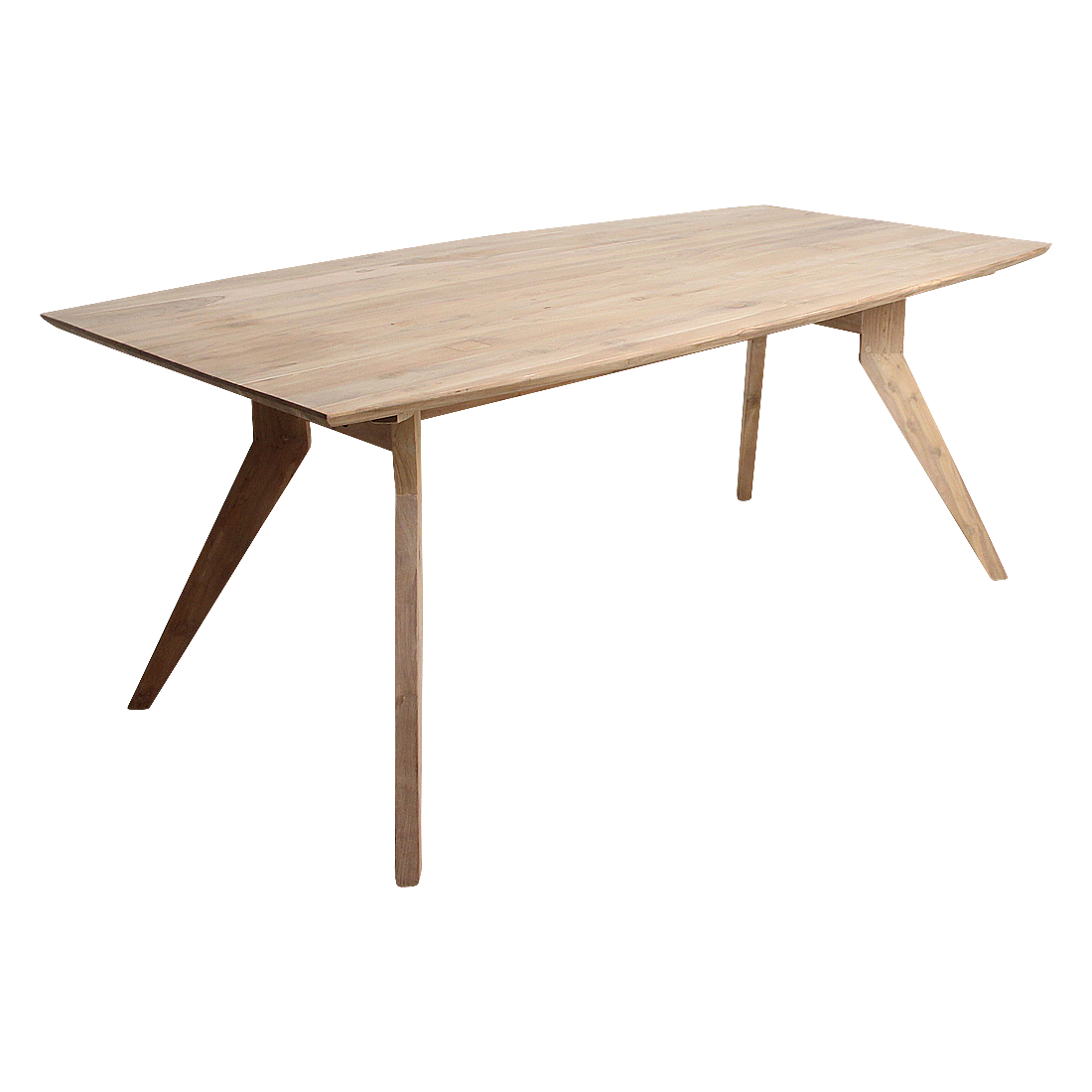 Studio teak rectangular table