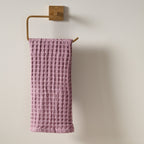 Katoenen wafelhanddoek - Hand, krijt
