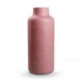 Eco vaas 'gigi' mat oudroze h35 d14,5 cm