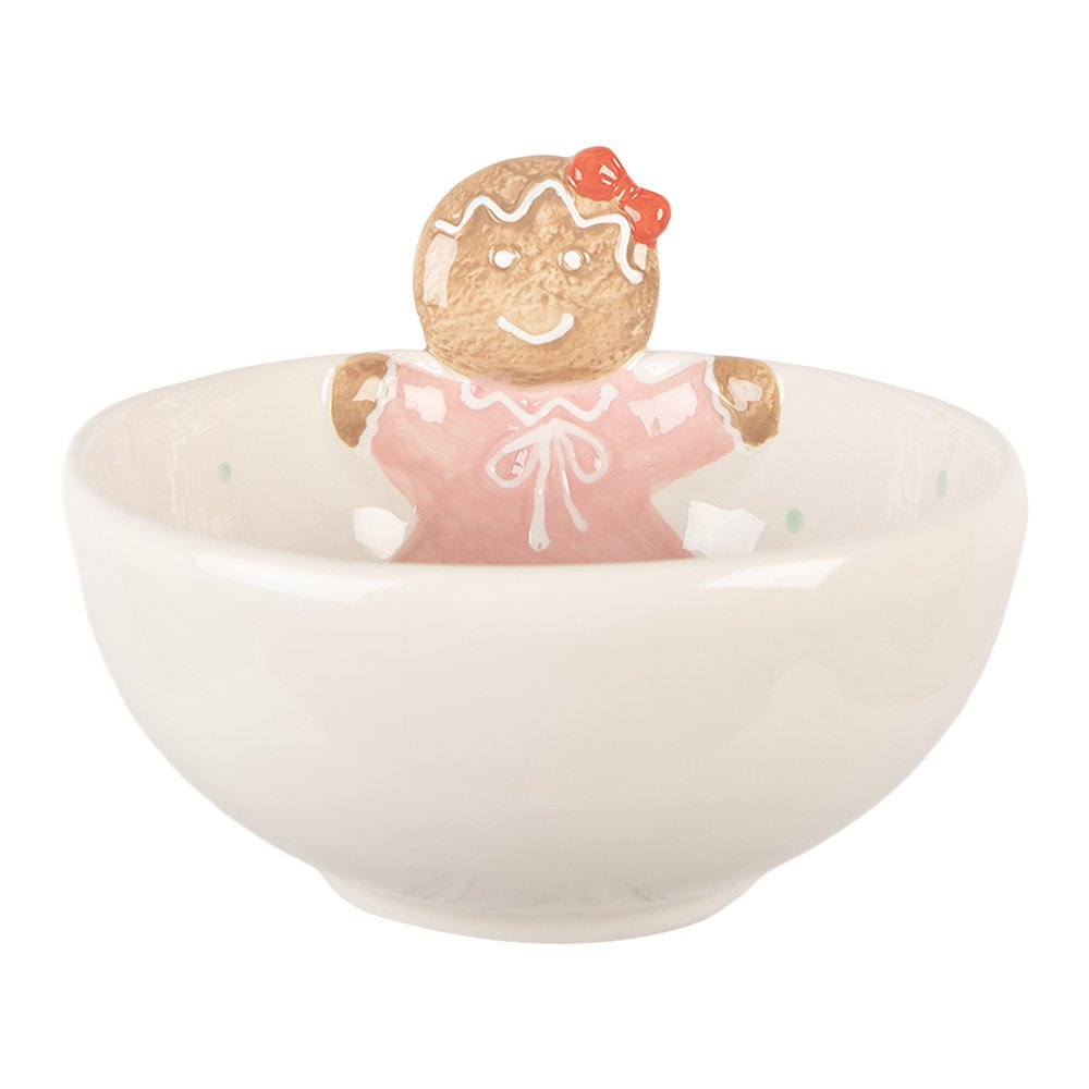 Decoratie schaal 700 ml Wit Keramiek