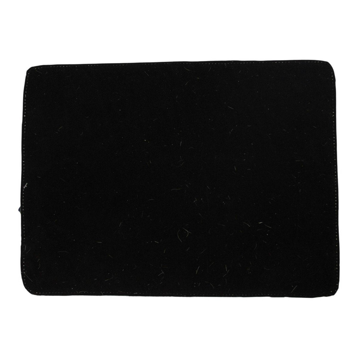 Placemat koehuid rechthoek zwart/wit 30x40cm
