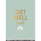 Perfect Basics - Get well soon! - wenskaarten - 10 stuks