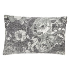 Vintage Flower kussen grijs 40x60cm