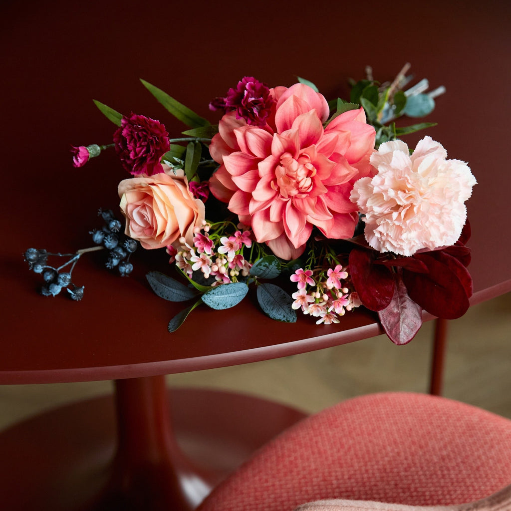 Classic Artificial Bouquet - Bourgondië