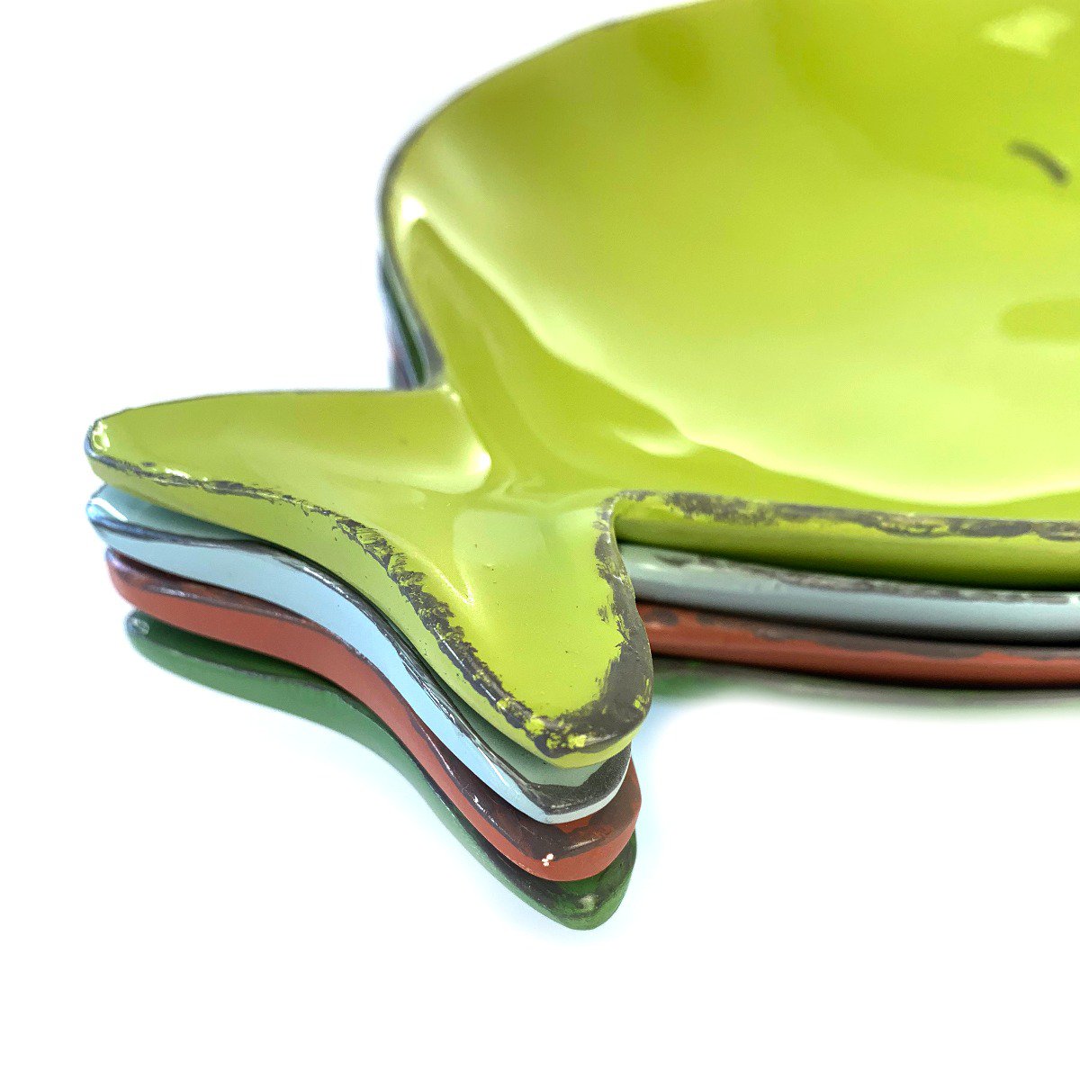 Fishbowls Nemo Lime set of 4