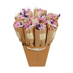 Gedroogde bloemen - Market Meer - Paarse gloed