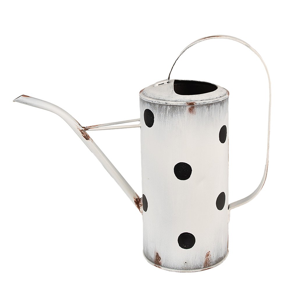 Decoratie Gieter 36x13x34 cm Wit Metaal