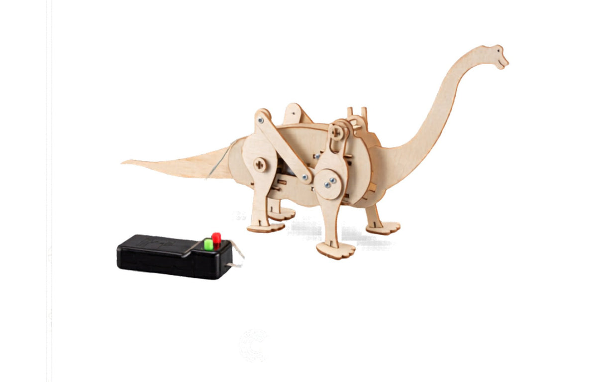 Bouwpakket Stem Brachiosaurus Dinosaurus Bestuurbaar- Science Kit