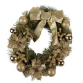 Kerstkrans Ø 40 cm Goudkleurig Kunststof