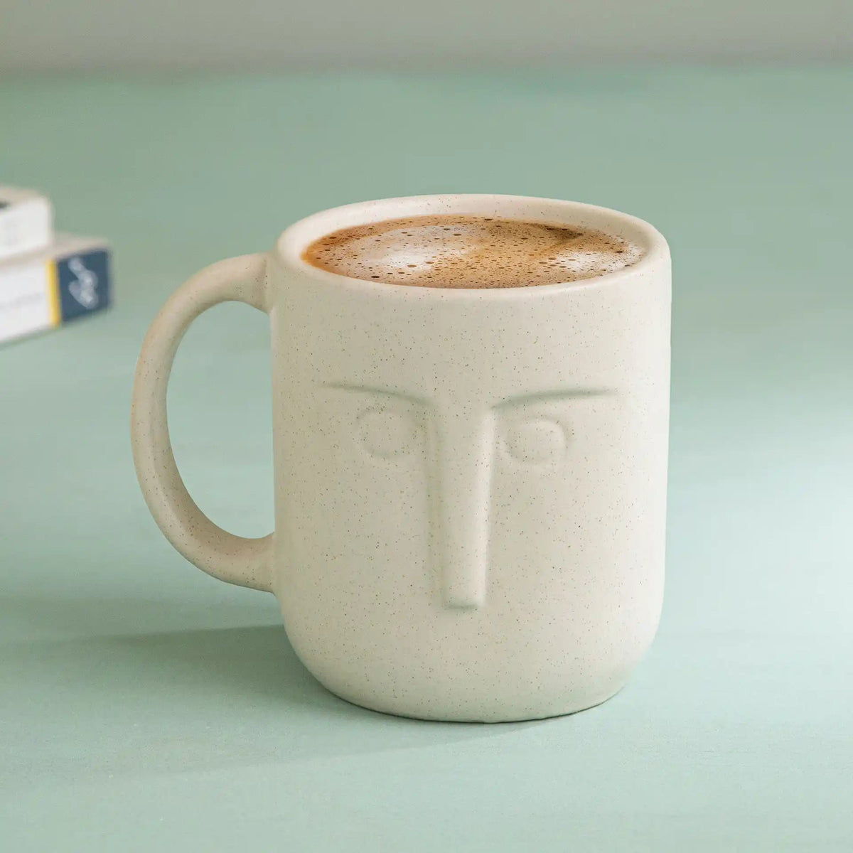 Moai keramische koffiemokset van 2