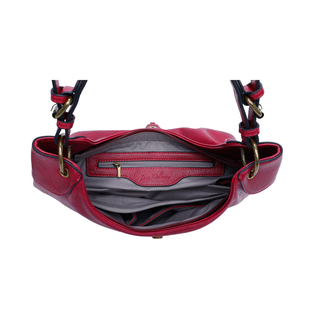 Tas J&W Bags 1683035 framboos