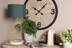 Bureaulamp Ø 28x62 cm Groen Goudkleurig IJzer Tafellamp