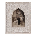 Fotolijst 10x15 cm Wit Bruin Hout Fotokader