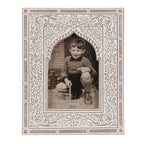 Fotolijst 10x15 cm Wit Bruin Hout Fotokader