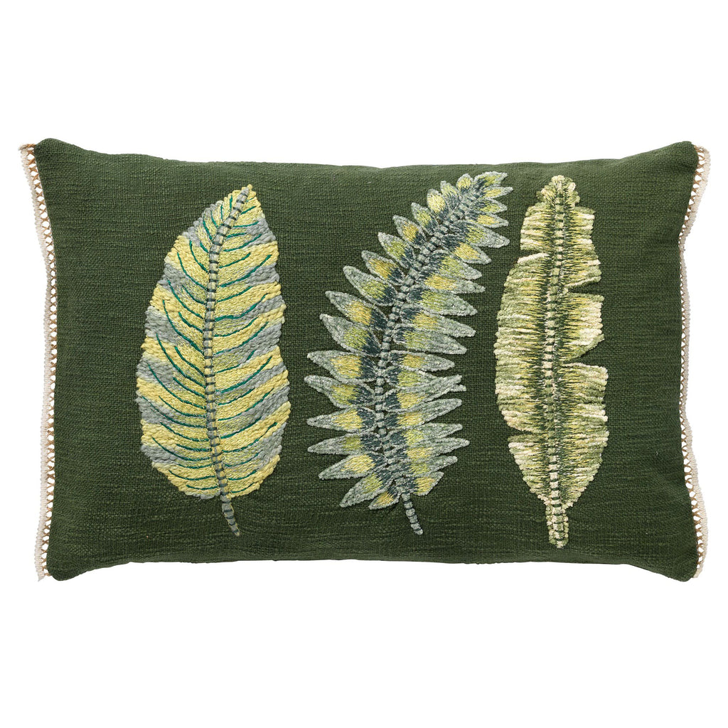 Fernando | Kussen | 40x60 cm bieslook | Groen | Hoii | Met luxe binnenkussen