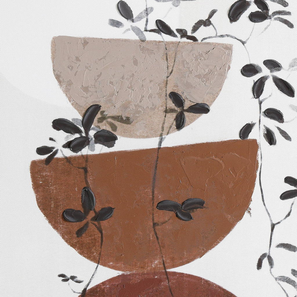 Schilderij Jerantut Terracotta 40x60 cm