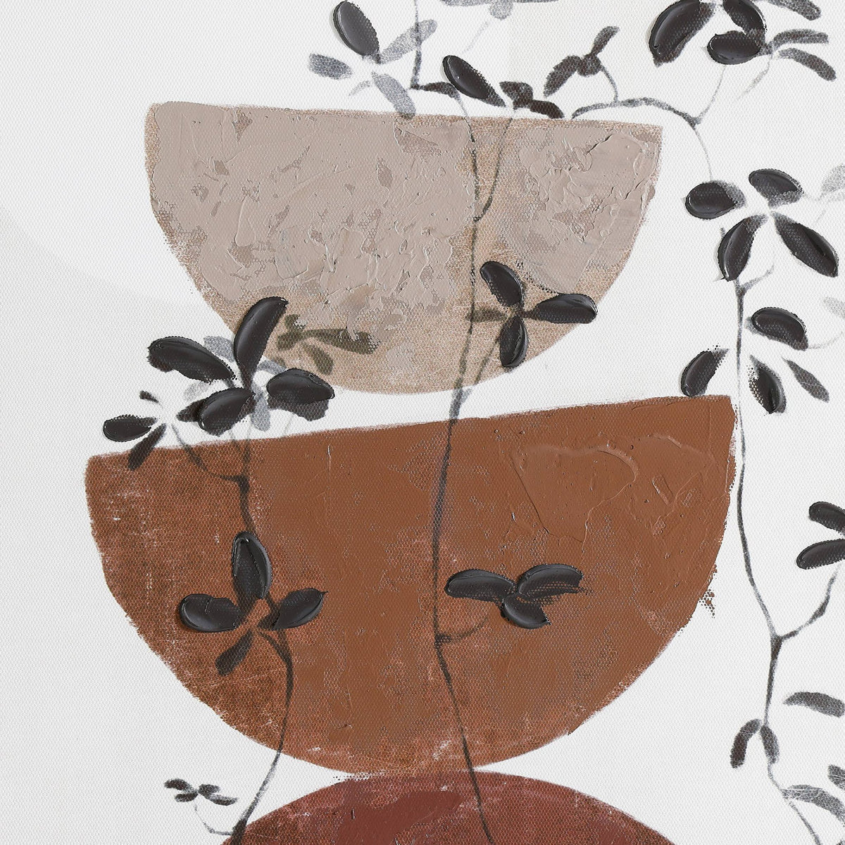 Schilderij Jerantut Terracotta 40x60 cm
