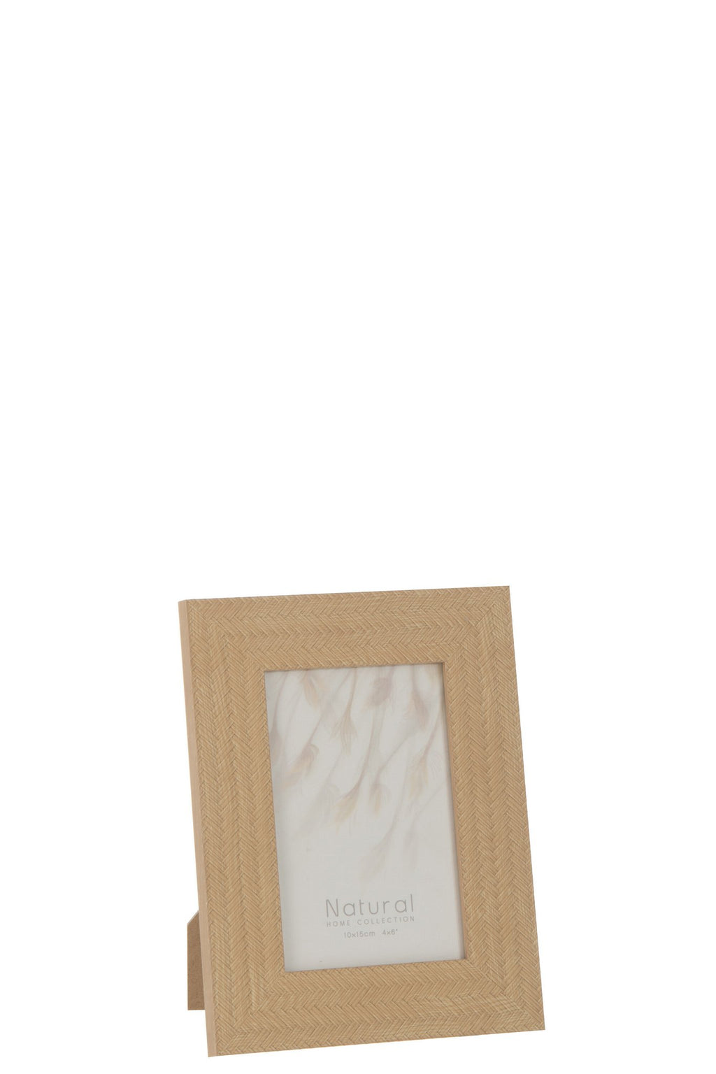J-Line fotolijst - fotokader Gewoven - hout - donkerbeige