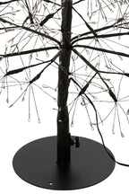 J-Line decoratie Boom Multicolor - ijzer - zwart - M - LED