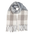 Wintersjaal Dames 50x210 cm Grijs Textiel