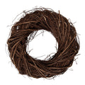 Krans Ø 25x7 cm Bruin Rotan