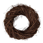 Krans Ø 25x7 cm Bruin Rotan
