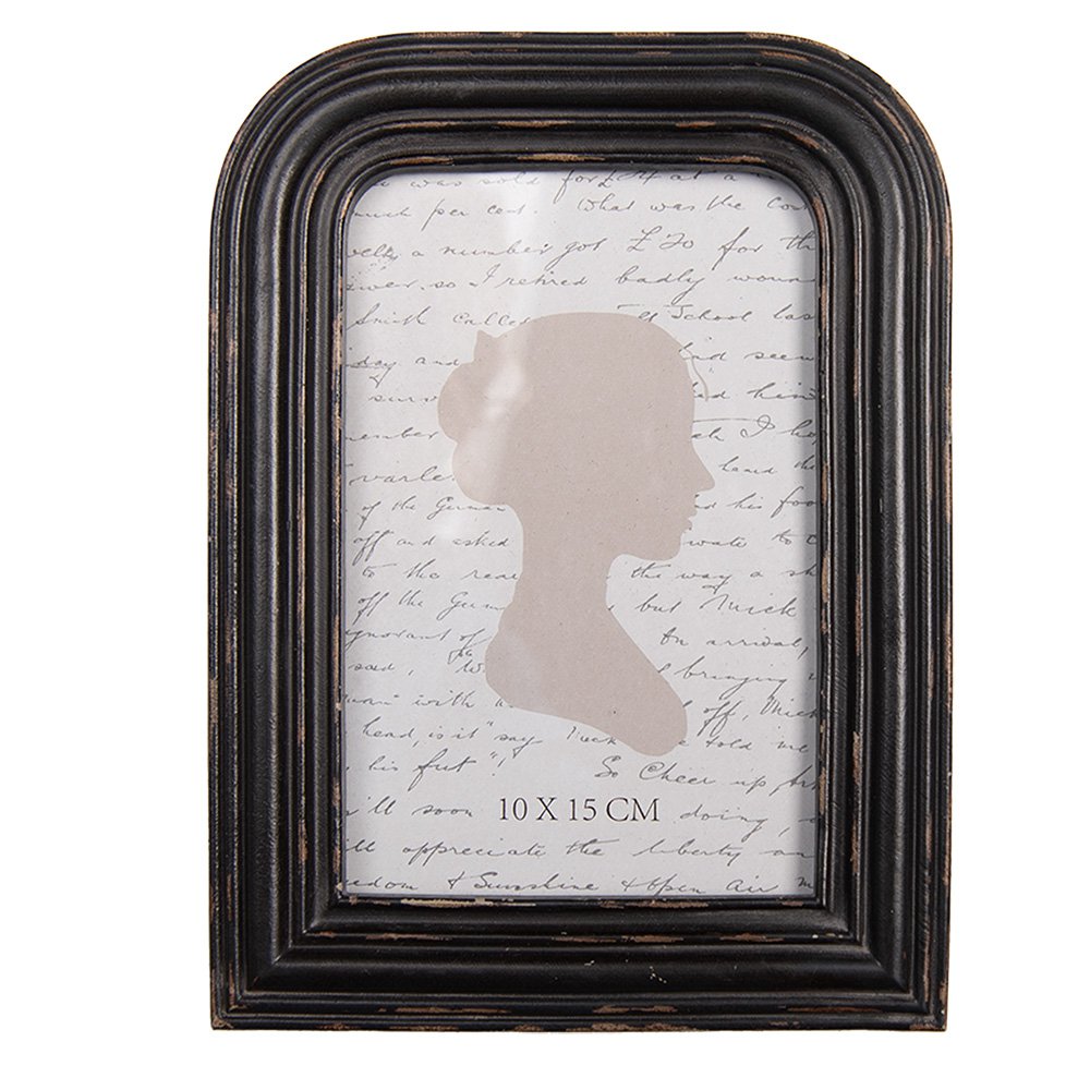 Fotolijst 10x15 cm Zwart Kunststof