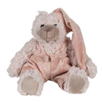 Knuffelbier 22 cm roze pluche