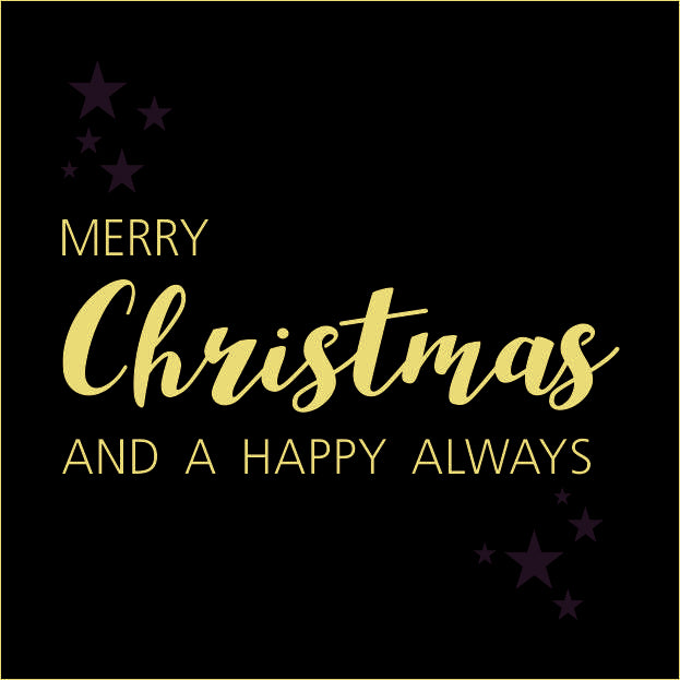 Cadeau kaartjes - Merry Christmas - 7cm x 7cm - 20 stuks