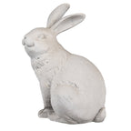 Beeld Konijn 21 cm Beige Polyresin Paasdecoratie