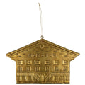 Hanger ijzer chalet a goud 28cm