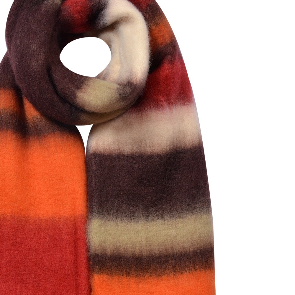 Wintersjaal Dames 37x210 cm Bruin Synthetisch