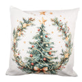 Kussenhoes 45x45 cm Wit Polyester