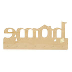 Houten Sleutelhouder – 7 Haken – 29x13,5x0,4 cm (Bruin)