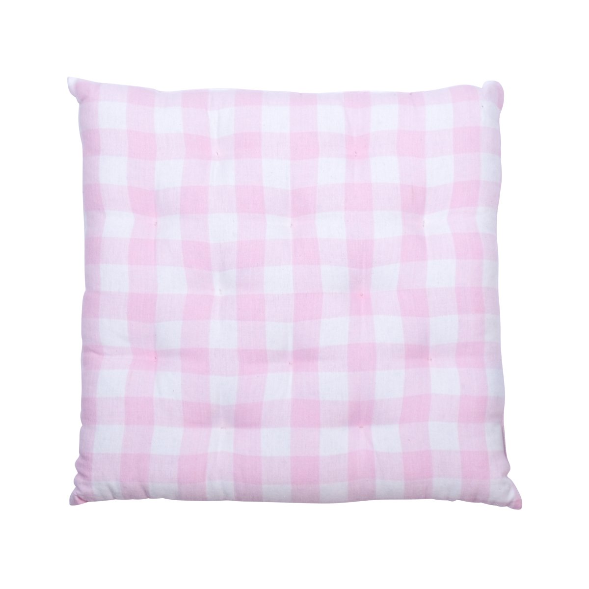 Ollie stoelkussen roze 40x40cm+5cm