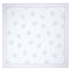 Tafelkleed 150x150 cm Wit Paars Katoen Lavendel Tafellaken