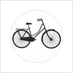 Wensetiket - Fiets - rol van 500 stuks